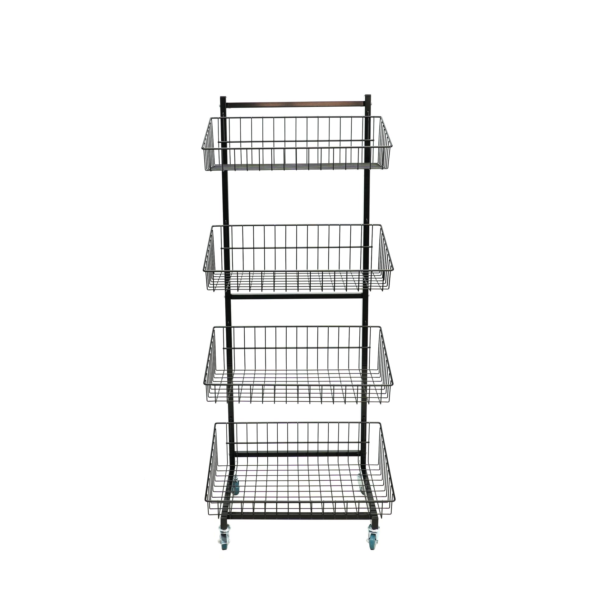 Customized Metal Basket Display Shelf for Daily Necessities Factory Business Nature