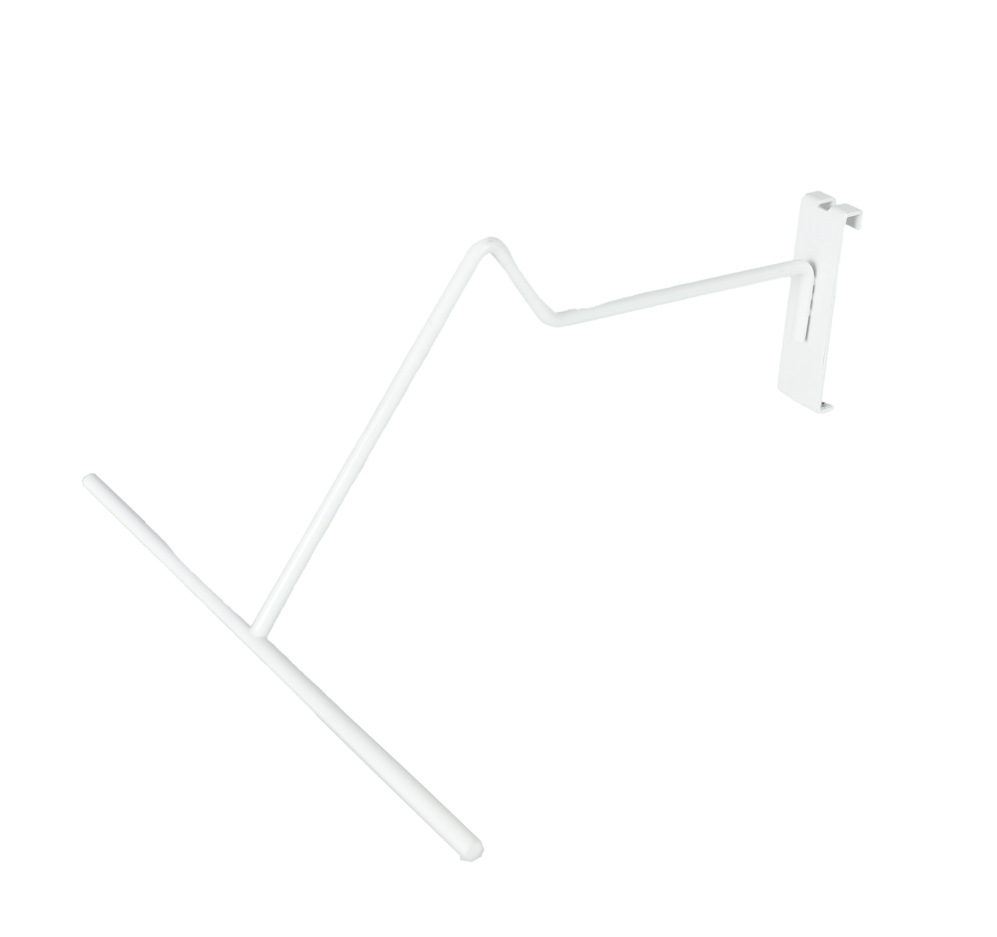 Supermarket Multifunctional Metal Hat Rack Western Cowboy Hat Display Chrome Hanger Organizer for Slatwall Warehousing Supply