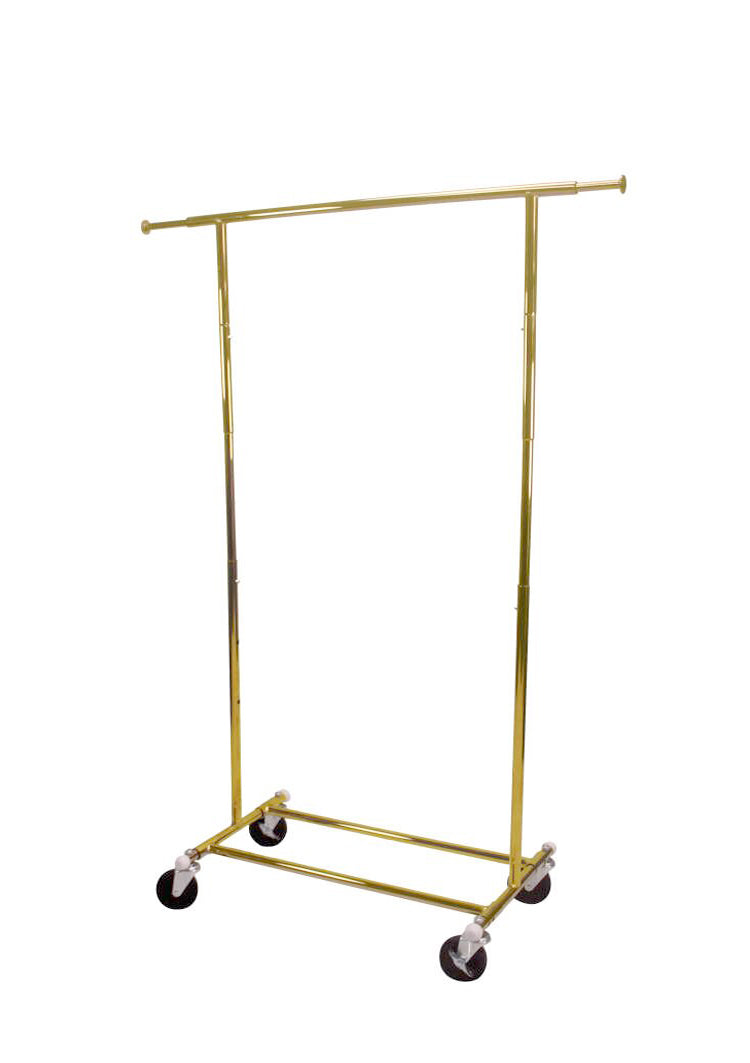 Garment Rack with Wheels Clothes Hanging Stand Store Display Rack