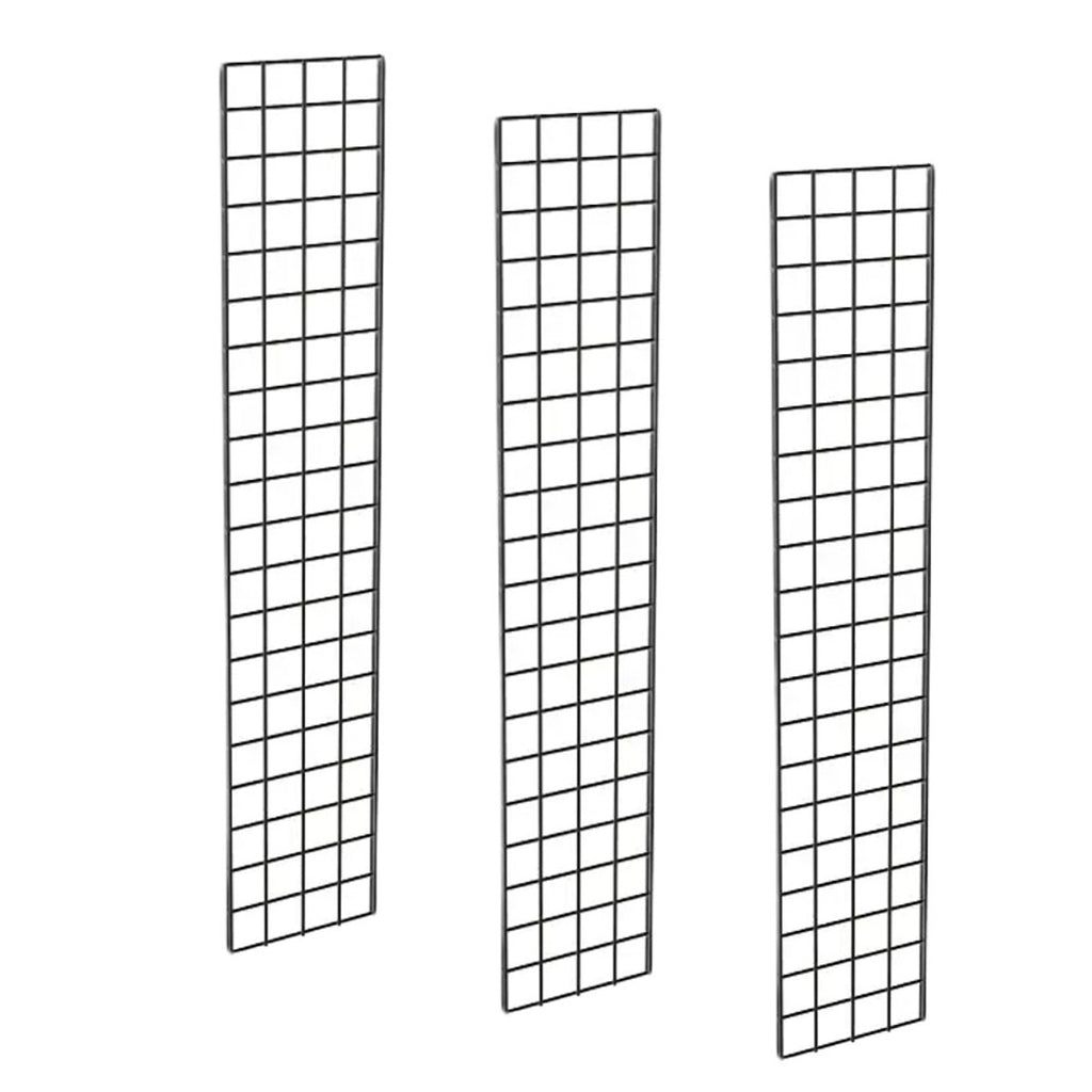 1' X 6' Gridwall Panels | Black