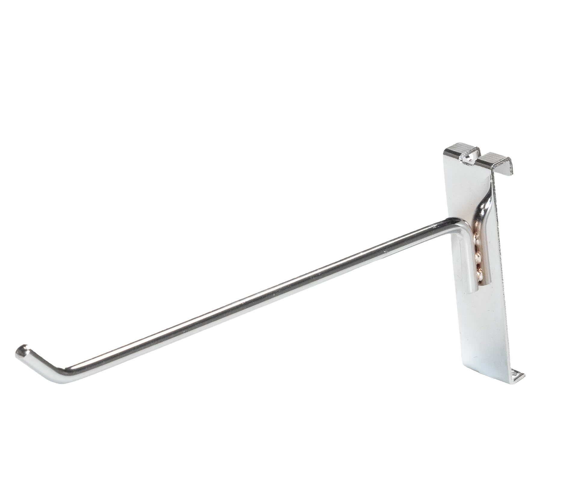 Slatwall Accessories - High Quality Black Slatwall Plate Single Hook for Slatwall Gridwall Panels