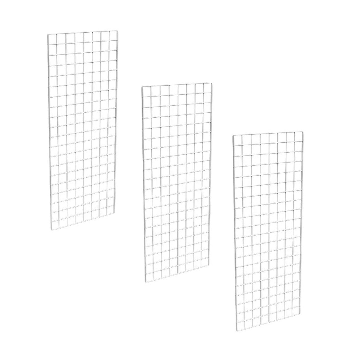 2' X 5' Gridwall Panels | White