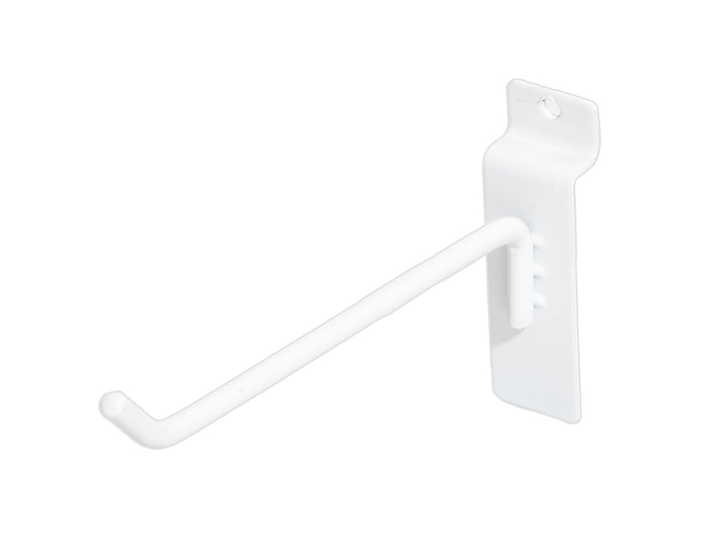 Slatwall Accessories - High Quality Black Slatwall Plate Single Hook for Slatwall Gridwall Panels