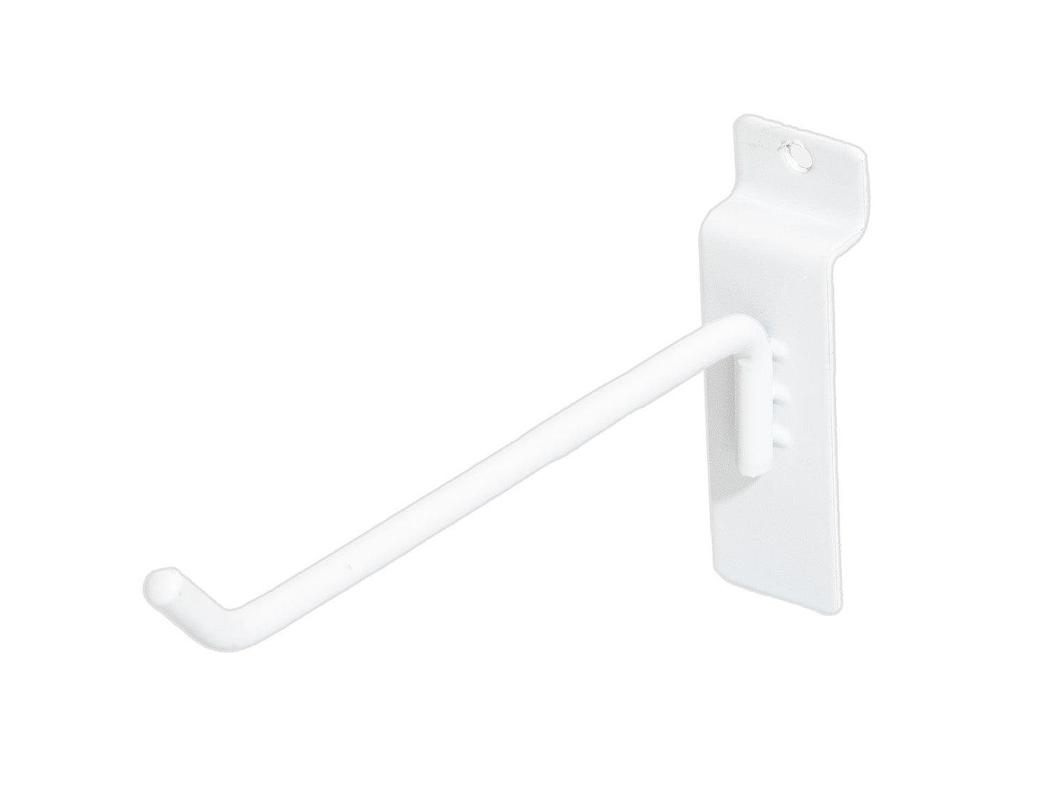 Slatwall Accessories - High Quality Black Slatwall Plate Single Hook for Slatwall Gridwall Panels
