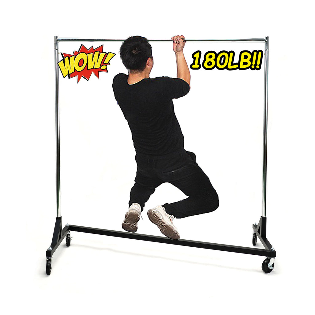 Heavy Duty Garment Z Rack 5ft