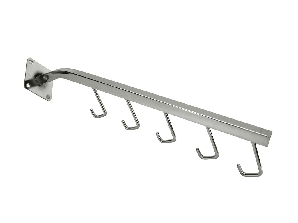 Metal 5-Hook Waterfall Faceout Display Hooks for Square Tubes Features Unique Resembles and Requires