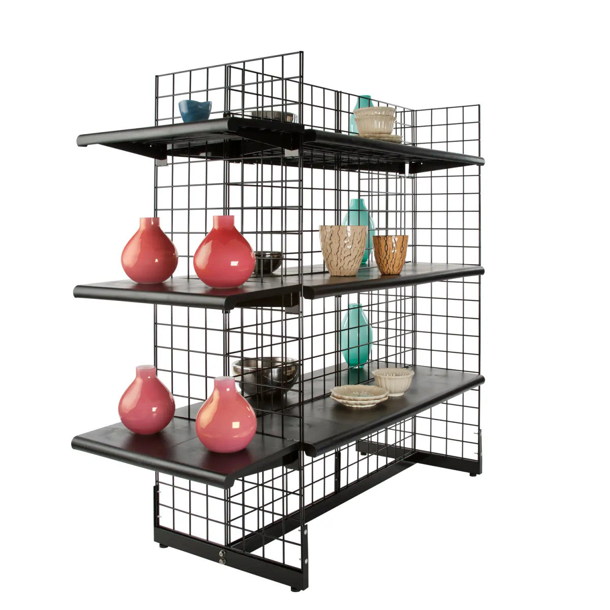 Gridwall Gondola Base | Black