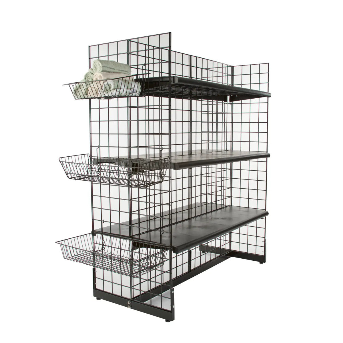 Gridwall Gondola Base | Black
