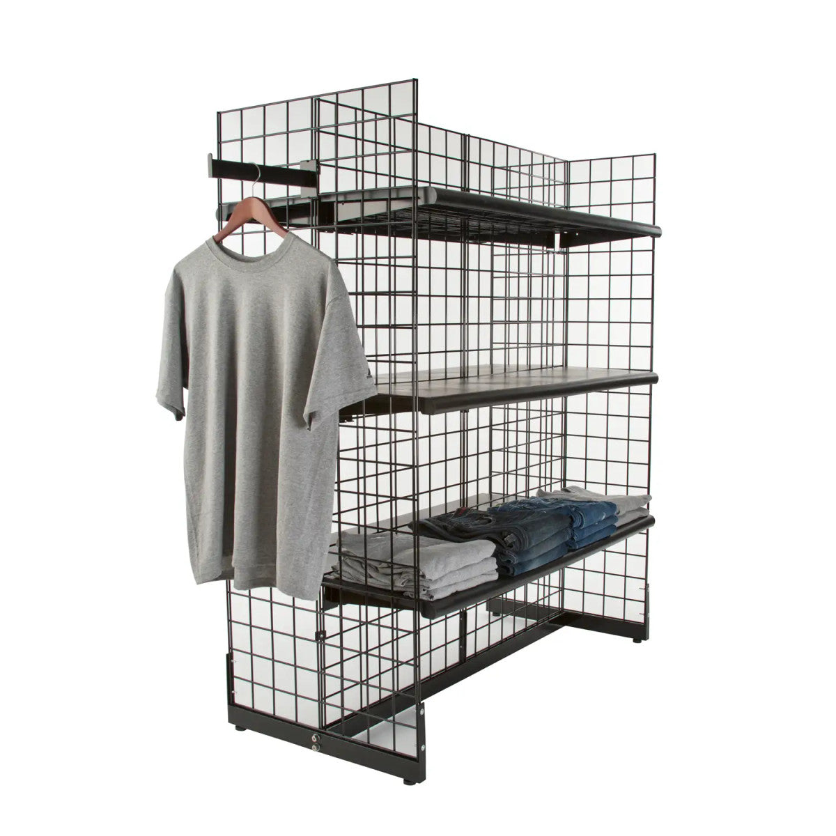 Gridwall Gondola Base | Black