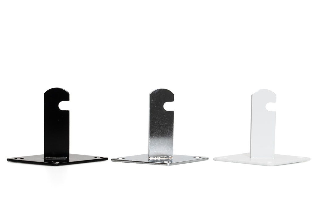 Diamond-shaped Upper Wall Hook Bracket Black Metal Powder Coated Grille Wall Mounting Fixed Grille Wall Mounting Bracket