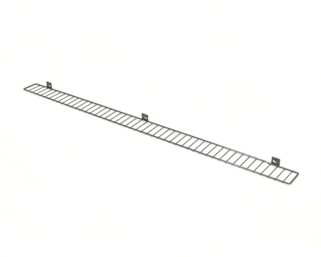 Supermarket Rack Commercial Furniture Chrome Wire Fence Made of Durable Metal