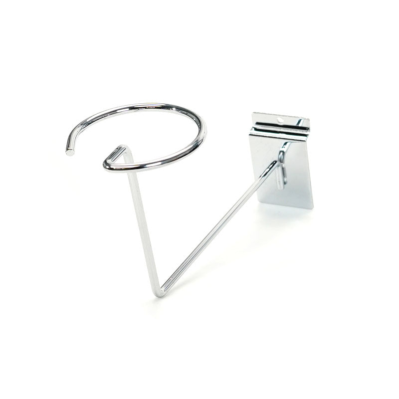 Chrome Metal Slatwall Hat Hook for Retail Shop Display
