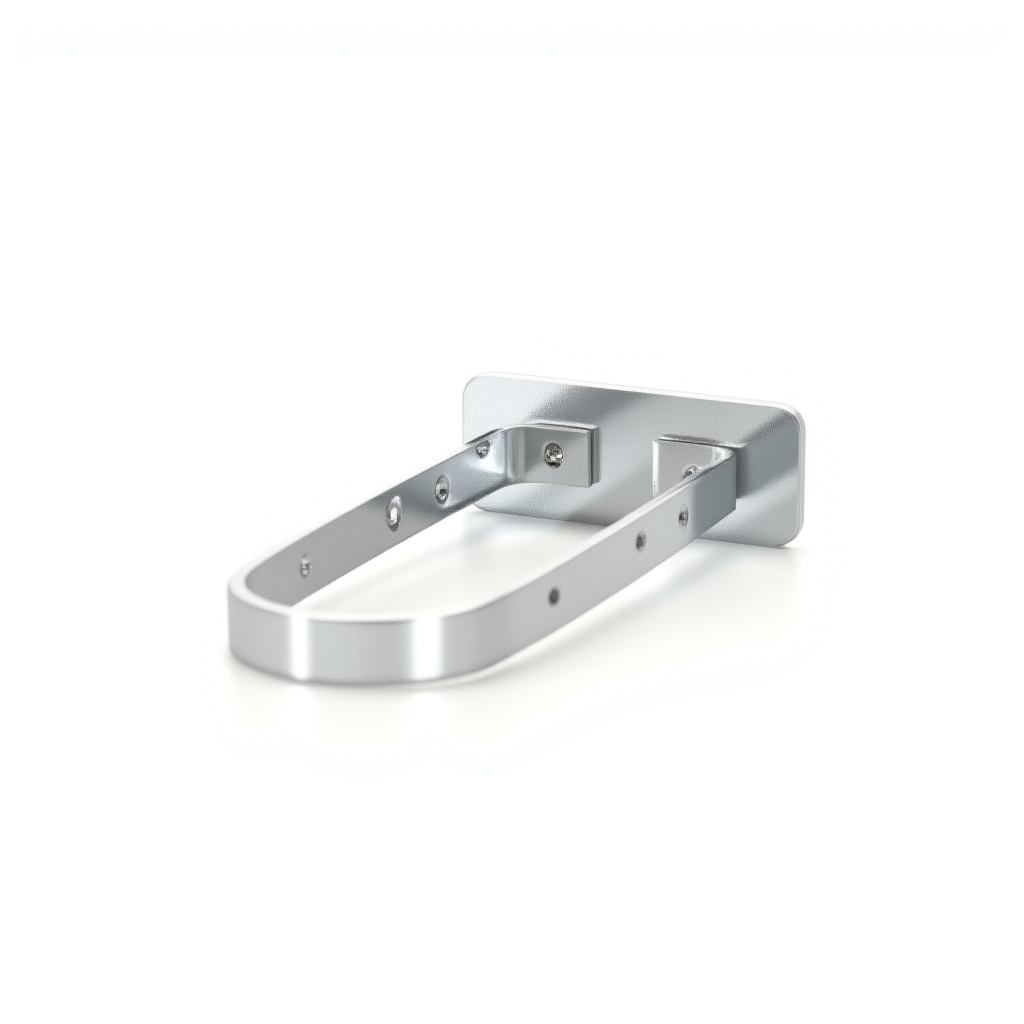 Metal End Cap for 13*38 Square Pipe Display Hooks Pipe support bracket