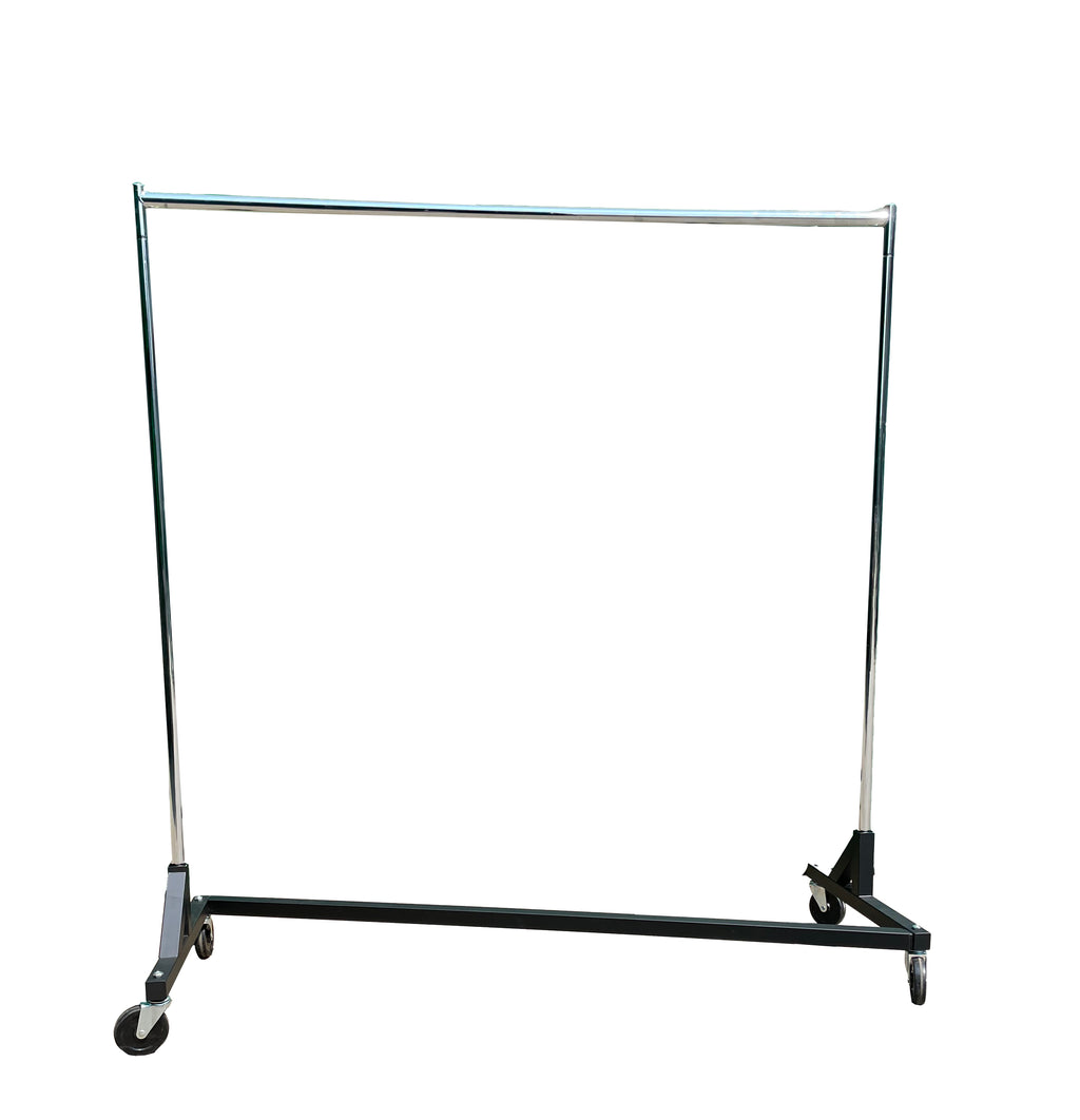 Portable Eco-Friendly Metal Z-Rack Display Racks for Store Clothing Display Garment Hanging Rack