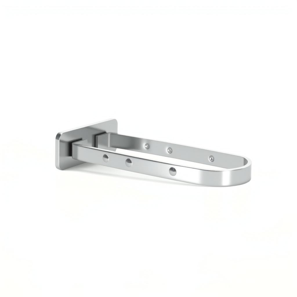 Metal End Cap for 13*38 Square Pipe Display Hooks Pipe support bracket