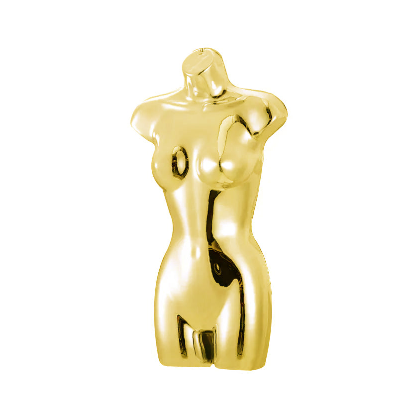 Plus Size Gold Mannequin Hanging Mannequin Plastic Mannequin