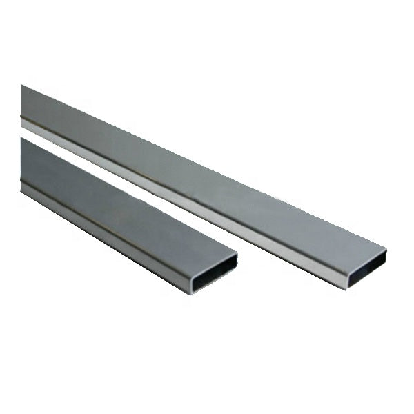 Rectangular Tube Chrome Finish Pipe