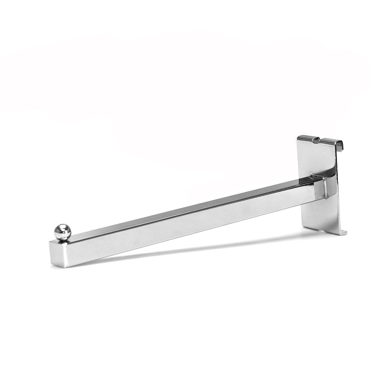 Plating with 1 Ball Metal Plate Wall Hook square Shows Hook Side Plate Bracket