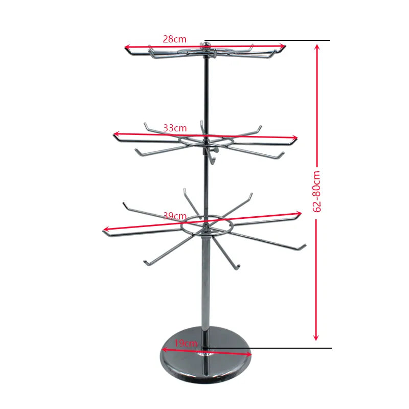 Rotating Fashion Jewelry Display Stand Countertop display