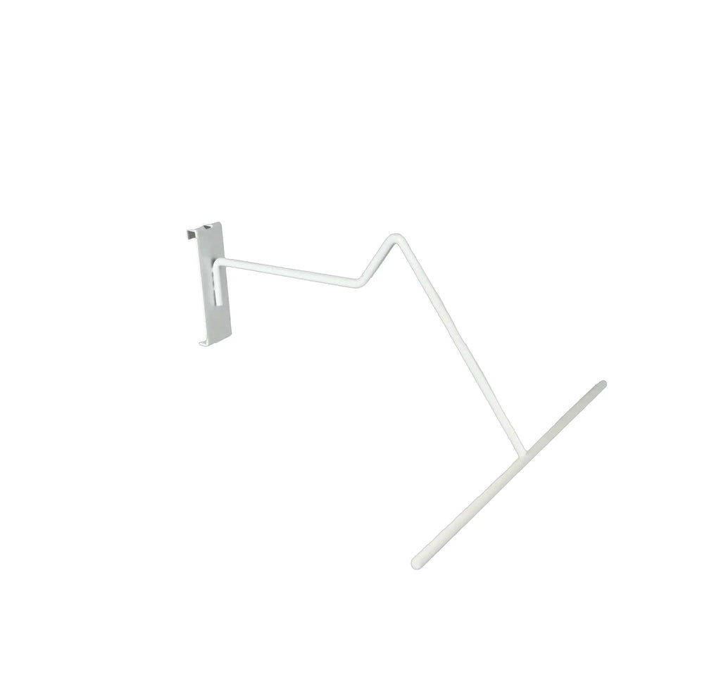 Supermarket Multifunctional Metal Hat Rack Western Cowboy Hat Display Chrome Hanger Organizer and Slatwall Hat Holder