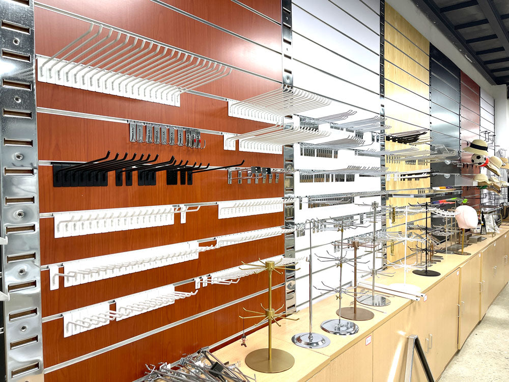 6" Slatwall Peg Hooks