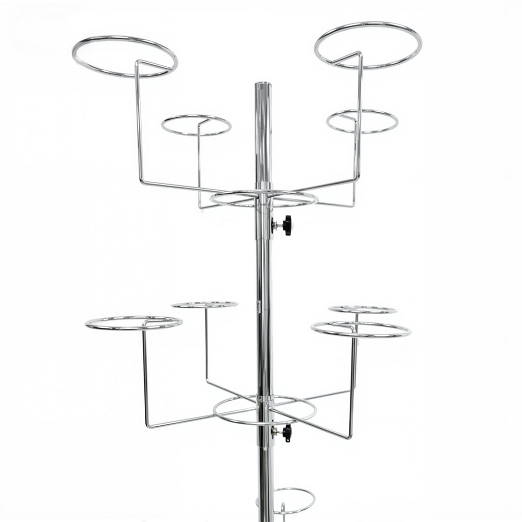 Hat and Cap Display Rack in Retail Store