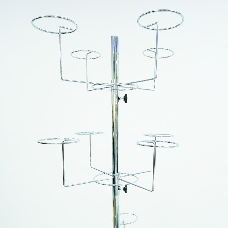 Hat and Cap Display Rack in Retail Store