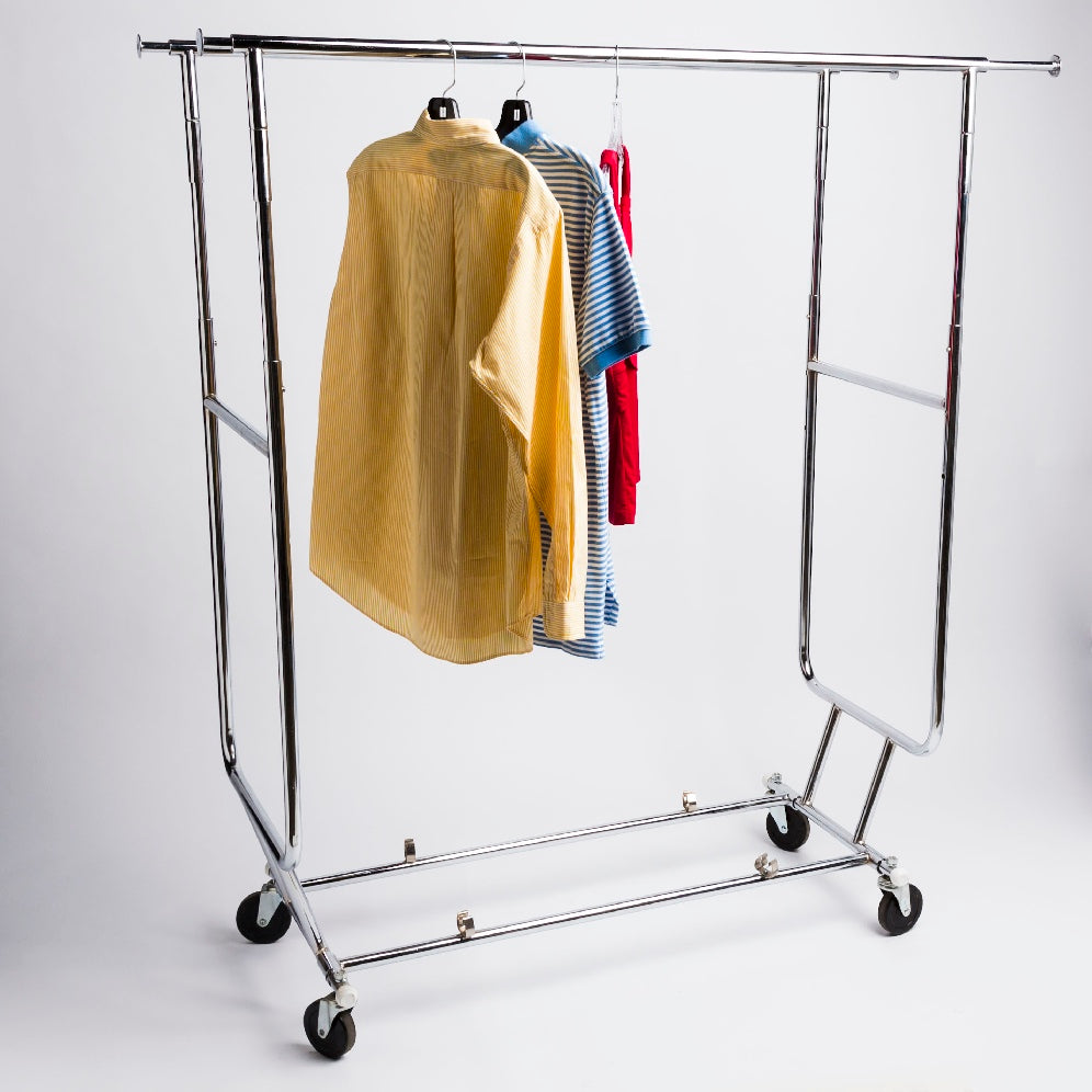 Heavy Duty Foldable Garment Display Rack