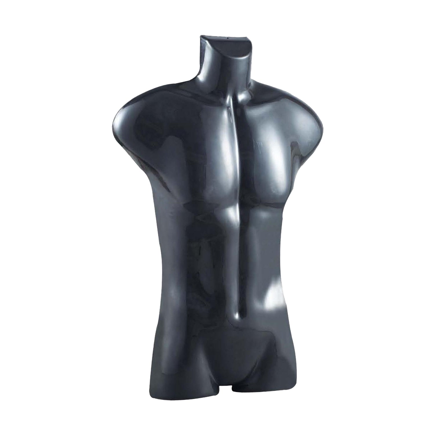 Plastic Male Hanging Mannequin Hollow Back Flesh Body Torso Dress Form Mannequin
