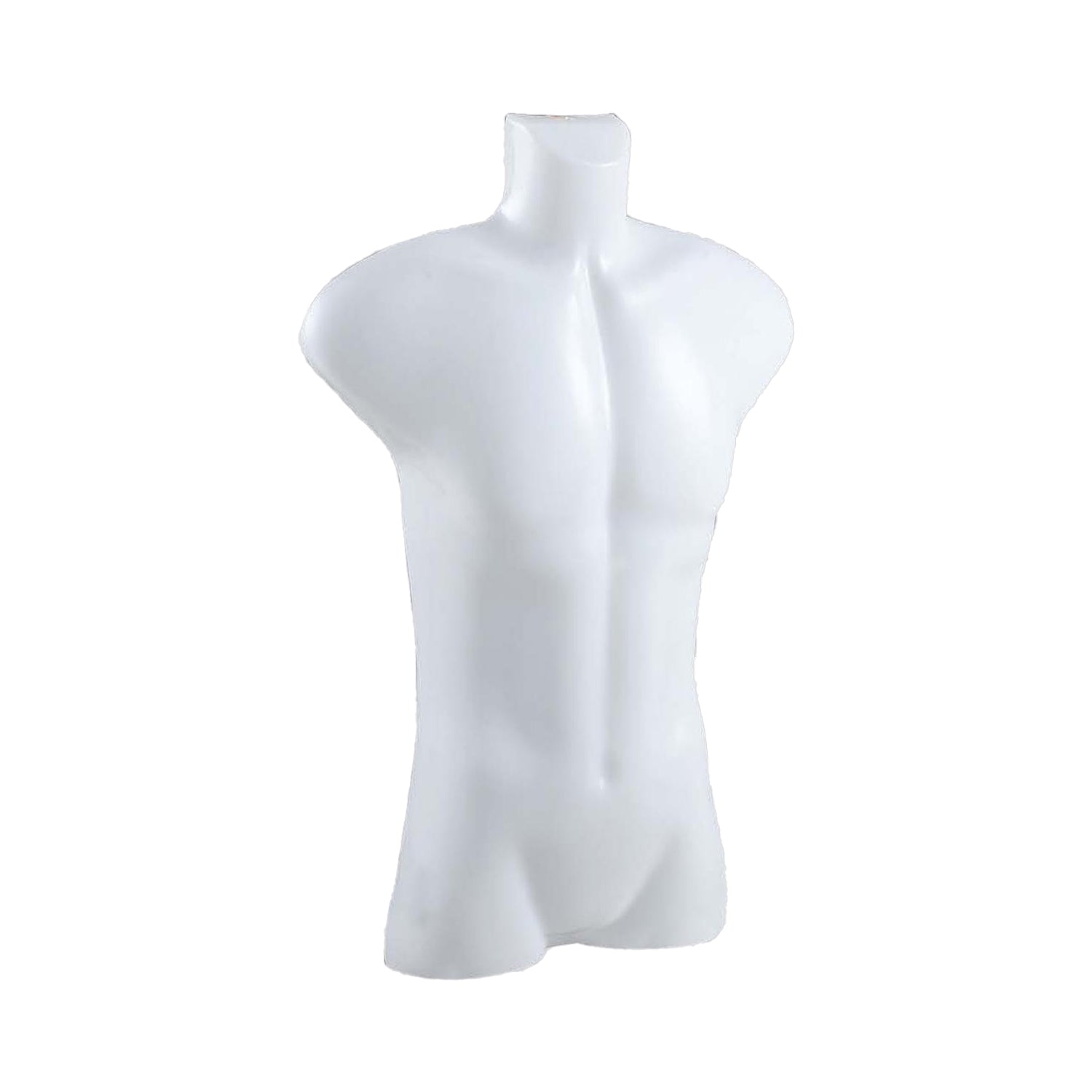 Plastic Male Hanging Mannequin Hollow Back Flesh Body Torso Dress Form Mannequin