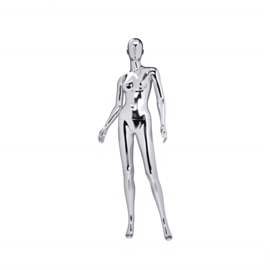 Gold Plated Male Mannequins Display women dummy